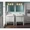 Kohler Aluminum Two-Door Medicine Cabinet With Mirrored Doors, Beveled Edges 30"Wx26"H CB-CLC3026FS - alternate 2